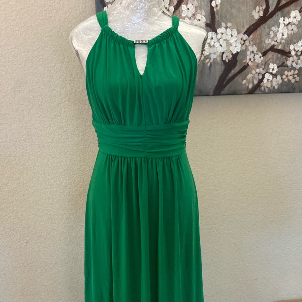 Green Long Formal Dress